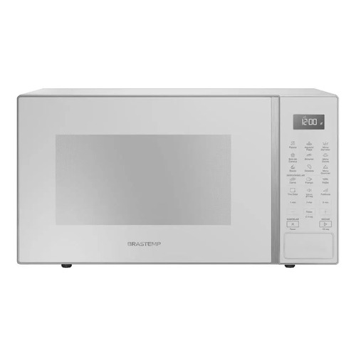 Micro ondas brastemp 32l branco com menu gourmet bms46ab 1 1
