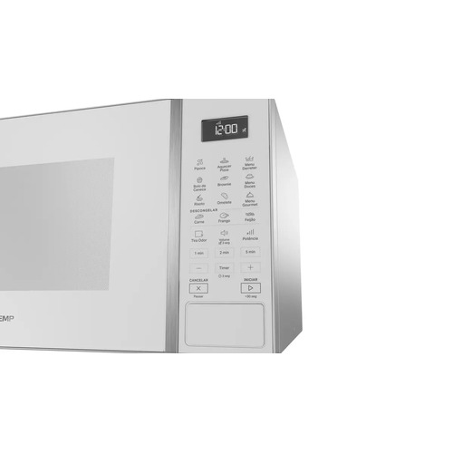 Micro-ondas Brastemp 32L Branco com Menu Gourmet - BMS46AB