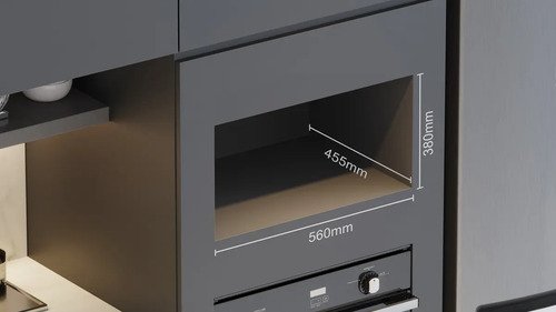 Micro-ondas Brastemp de Embutir 32L Preto - BM146AE