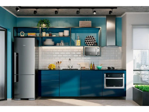 Micro-ondas CM020BF 20 Litros Espelhado com Função Descongelar Cor Cinza e Inox Consul