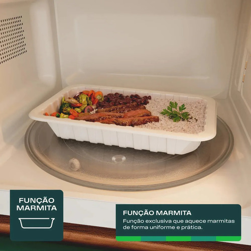 Micro-ondas Consul Preto Cms23aebna 23l Função Marmita