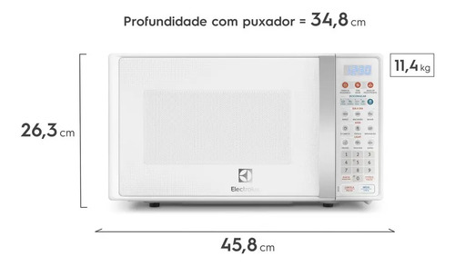 Micro-ondas Electrolux 20l Branco MTO30