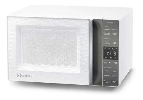 Micro-ondas Electrolux 23L Branco Efficient com Descongelamento Assistido ME23B