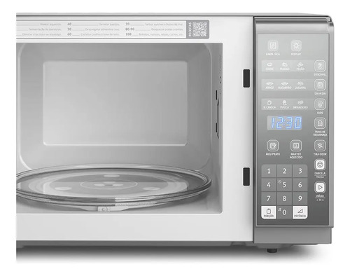 MICRO-ONDAS ELECTROLUX 31L COM PAINEL INTEGRADO EM AÇO INOX ESPEHADO 127V MI41S