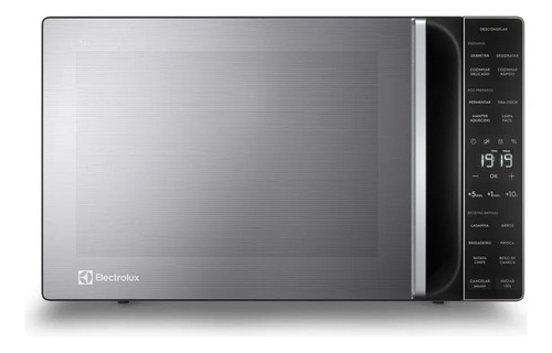 Micro ondas electrolux 36l cor inox efficient com descongela 1