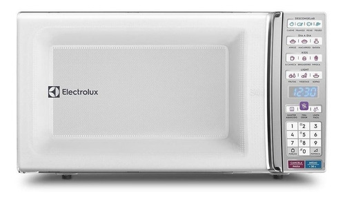 Micro ondas electrolux de bancada branco com funcao tira odo 1