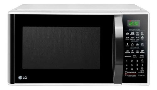 Micro ondas lg 30l branco limpa facil 127v
