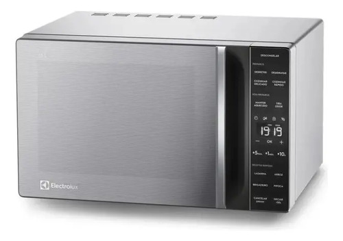 Micro-ondas ME23S 23L Efficient Com Descongelamento Assistido Cor Inox Electrolux