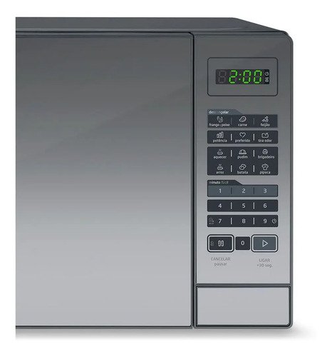 Micro-ondas Midea MRA_2 20L Prata Porta Espelhada