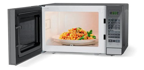 Micro-ondas Midea MRA_2 20L Prata Porta Espelhada