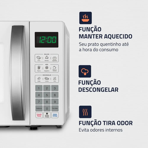Micro-ondas MO-01-21-W 1200W Mondial