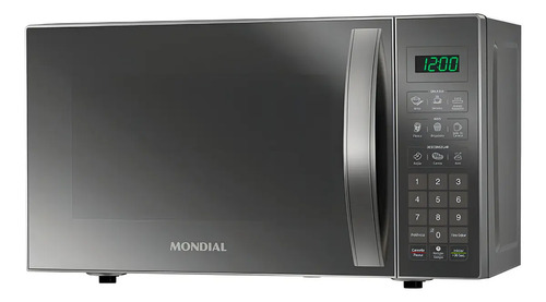 Micro ondas mondial 21l 1200w mo 01 21 e espelhado