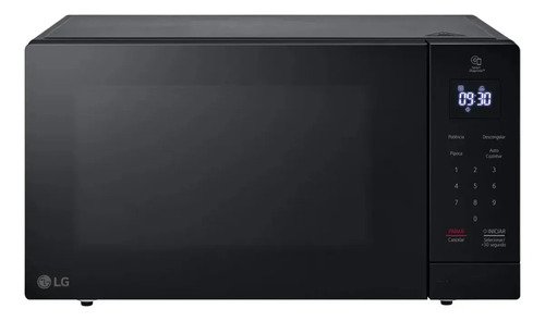 Micro ondas neochef lg 30l preto limpa facil 127v