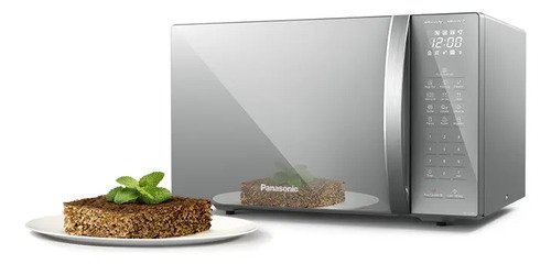 Micro-ondas Nn-st67lsru 34 Litros Inox Panasonic