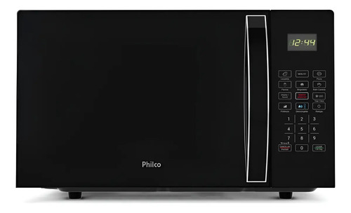 Micro ondas philco 28l limpa facil 1100w preto pmo30p