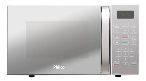 Micro ondas philco pmo23eb limpa facil 20 litros potencia de