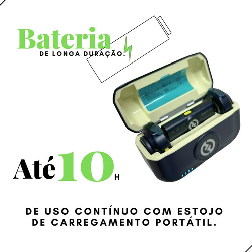 Microfone Lapela Hollyland Lark M2 Duo Duplo Usb-c Original