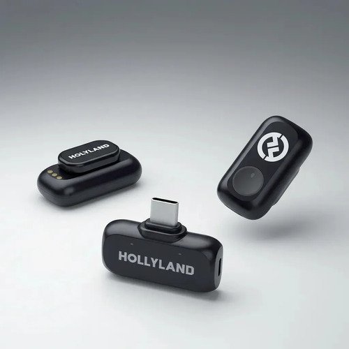 Microfone Lark A1 Hollyland Mini Usb-c Preto