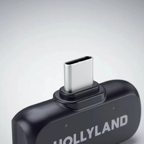 Microfone Lark A1 Hollyland Mini Usb-c Preto