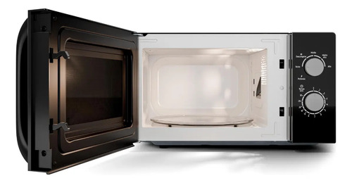 Microondas Philco 20l Preto Mecânico Limpa Fácil PMO23M