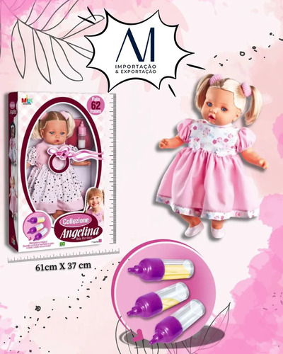 Milk infantil brinquedos collezione angelina