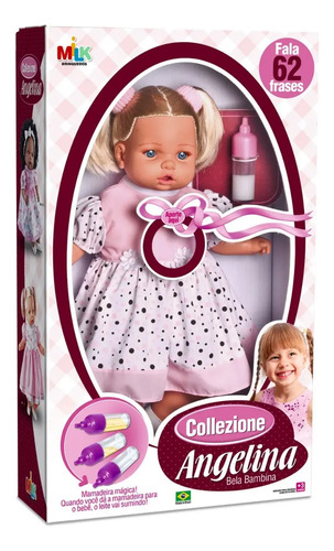 Milk Infantil Brinquedos Collezione Angelina