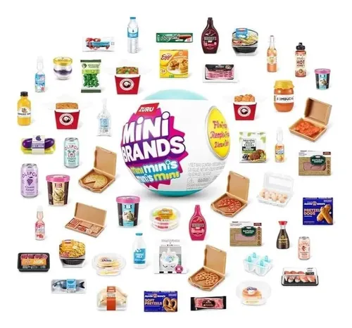 Mini Geladeira Infantil + 2 Bolas Surpresa - Brinquedo