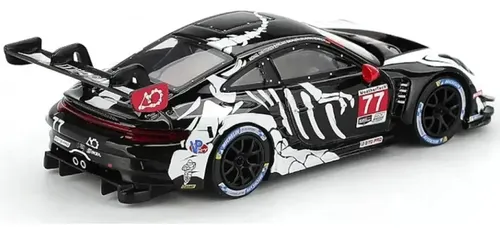 Mini Gt #1143 Porsche 911 Gt3 R 77 Rexy Skeleton Imsa Petit