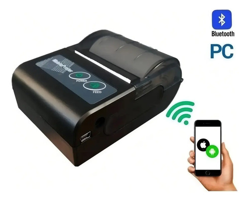 Mini Impressora Portatil Bluetooth 58mm Android