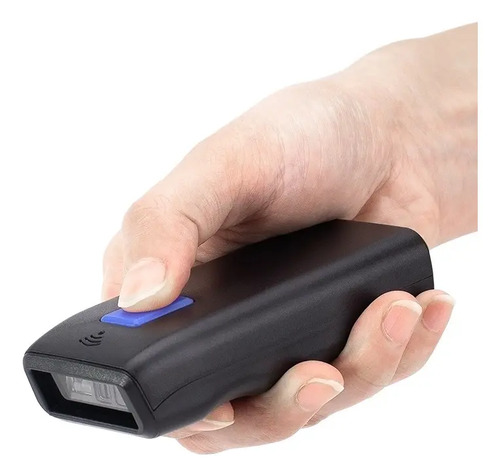 Mini Leitor Código Barras Bolso 3 Em 1 Bluetooth Portátil 1d Cor Preto Tipo de conector do cabo USB