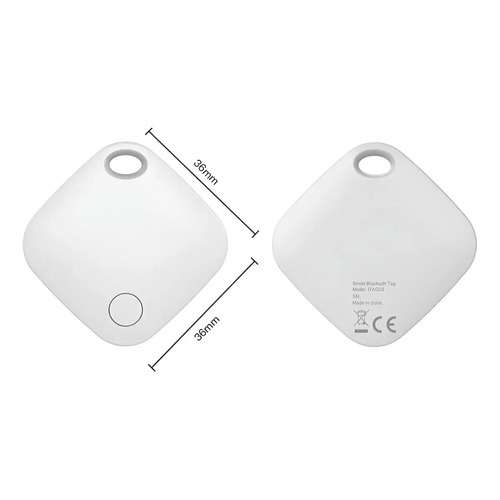 Mini Localizador Rastreador Smart Tag Gps Com Cordão Chaveiro Cor Preto Compatível Com Android Samsung Motorola Xiaomi Chrome Technology