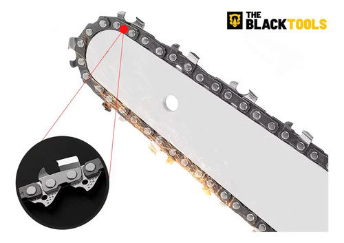 Mini Moto Serra Elétrica A Bateria 21v Recarregável Profissional Bts-200 The Black Tools