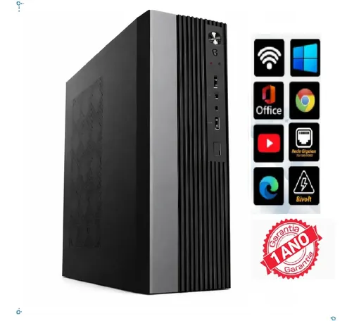 Mini Pc Intel I7 16gb Ram Ssd 480gb+monit 21''+win 11 Wifi5g