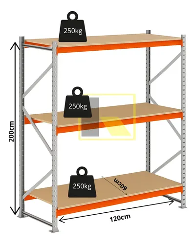 Mini Porta Pallet Palete Inicial Slim Com Mdf Cru 200x120x60
