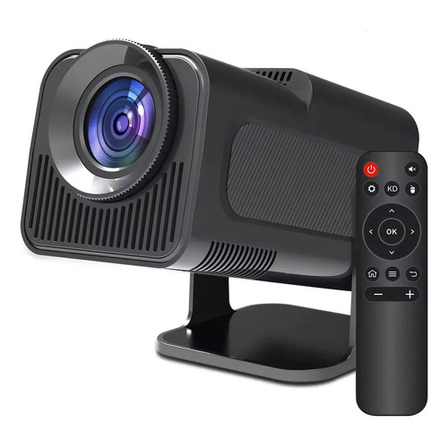 Mini projetor hy320 wi fi android smart tv streaming cor pre 1 1