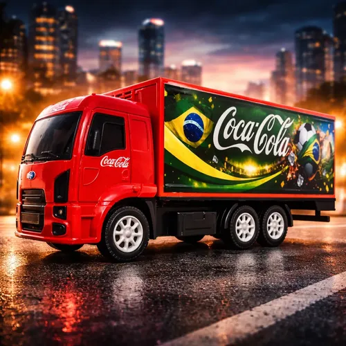 Miniatura Caminhão Ford Cargo Personalizado Bruno Minis