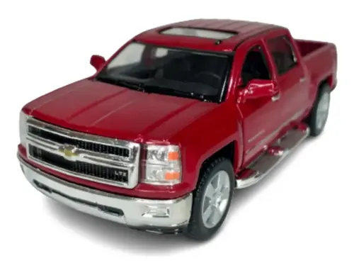 Miniatura carro chevrolet silverado de ferro 146 colecao