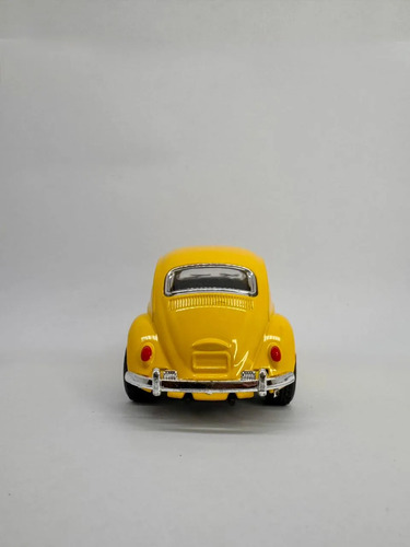 Miniatura De Metal Fusca Coleção 1:32 Abre Porta E Capo