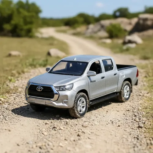 Miniatura toyota hilux srx 2016 145 metal e plastico