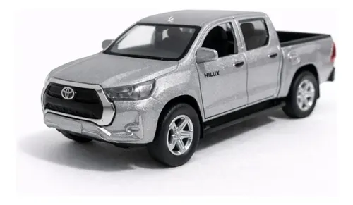 Miniatura Toyota Hilux Srx 2016 1:45 Metal E Plástico