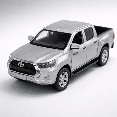 Miniatura Toyota Hilux Srx 2016 1:45 Metal E Plástico