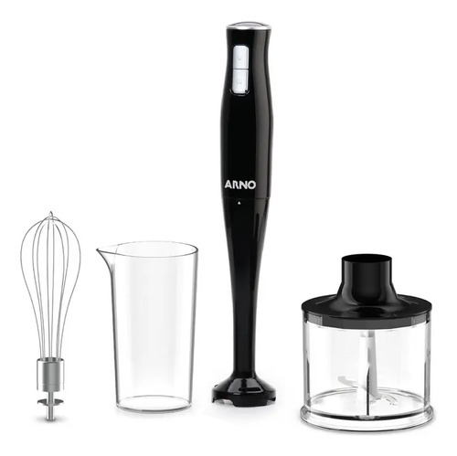Mixer arno turbomix pro 3 em 1 cor preto