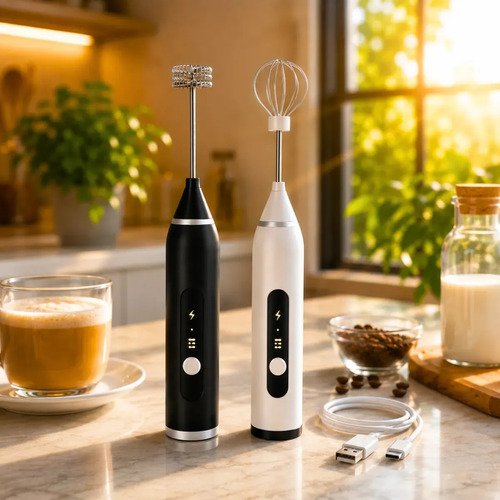 Mixer portatil eletrico 2 em 1 misturador de bebidas mini ba