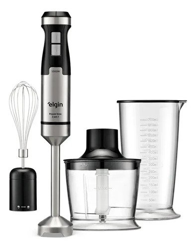 Mixer power inox 3 em 1 elgin 1000w
