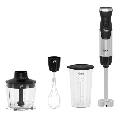 Mixer power oster black inox 750w 3 em 1 omix570