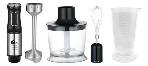 Mixer Turbo 3 Em 1 - 1000w 5 Velocidades Cor Preto