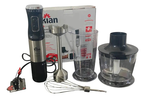 Mixer Turbo 3 Em 1 - 1000w 5 Velocidades Cor Preto