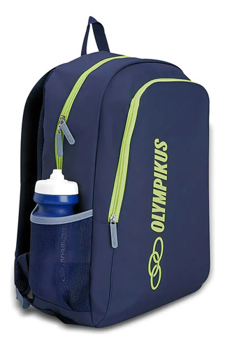 Mochila Casual Olympikus Essential Marinho/lime