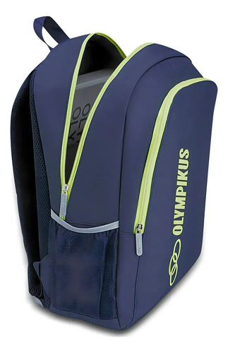Mochila Casual Olympikus Essential Marinho/lime