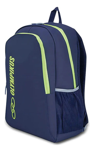 Mochila Casual Olympikus Essential Marinho/lime